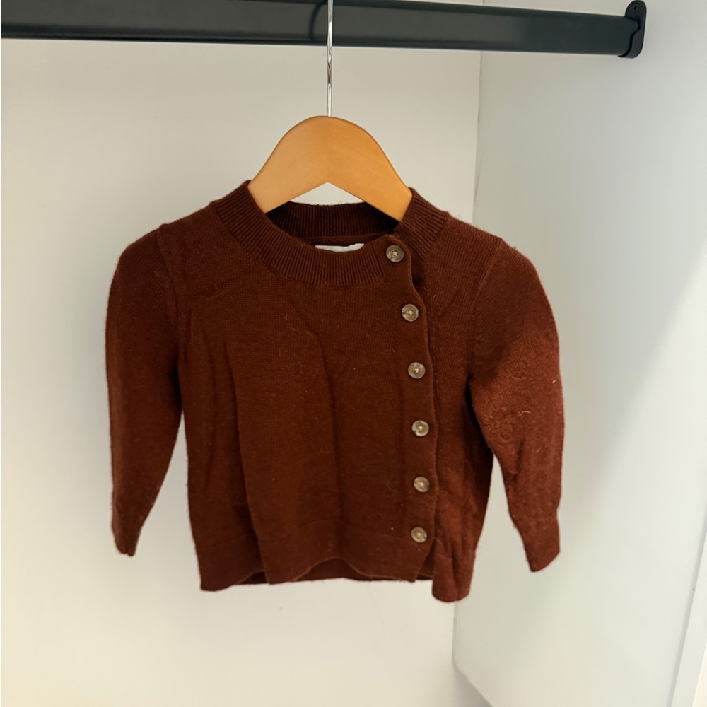 Banana Republic Rich Brown Knit Cardigan